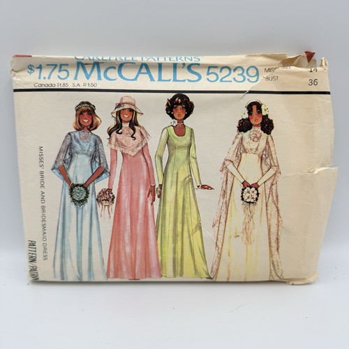 Vtg mccalls misses bride - mccalls,
