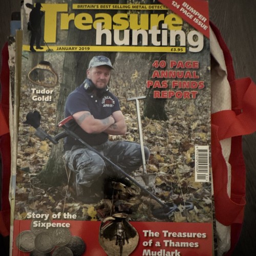 Treasure hunting magazine - treasure,