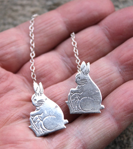 American silver rabbits bib - american,