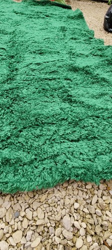 Large dark green shaggy - dark,