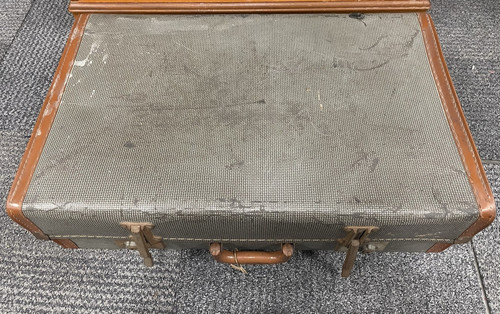 Vintage suitcase 65cm retro - vintage,