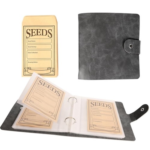 Garden seed storage organisers - seed,