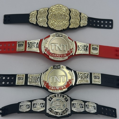 Aew figure belt bundle - aew,
