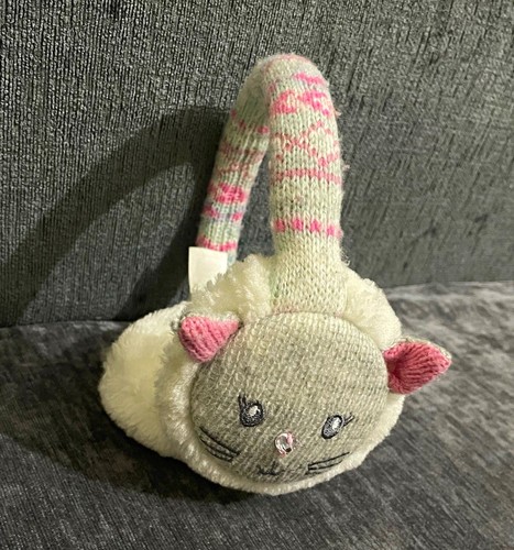 Plush cat face - plush,