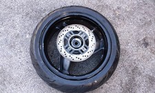 Kawasaki ZZR1100 1996 Rear Wheel And Disc Continental Tyre 180 55 ZR17 