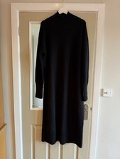 Cos Black 100% Wool Knitted