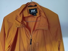 Vintage Helly Hansen Jacket Mens L Yellow Oversized Sailing Windbreaker Raincoat