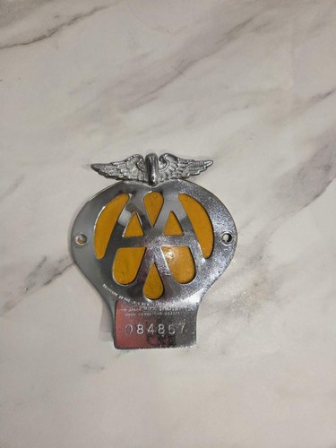 Vintage car badge - vintage,