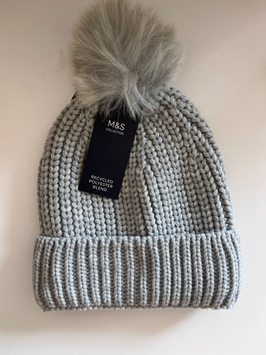Ladies new bobble hat - m&s,