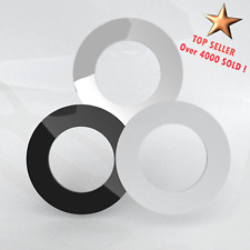 WHITE CHROME BLACK DOWNLIGHT SPOTLIGHT SURROUND  BUY 2 / 1 FREE  BEZEL CONVERTER