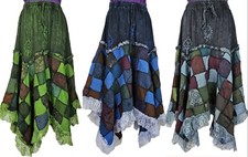 Handmade Patchwork Skirt