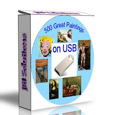 500 Great Paintings Famous