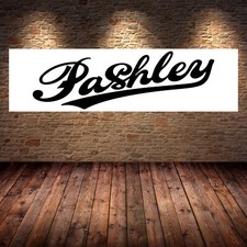 pashley Banner Garage Workshop mancave PVC sign workshop pitlane