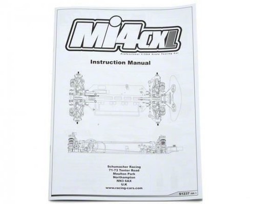 Schumacher manual mi4cxl - -,
