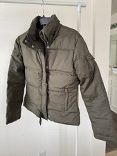Women’s Olive Puffer Jacket