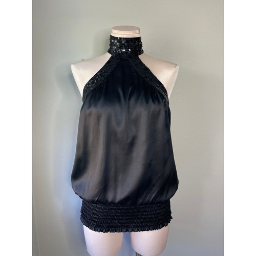 Bebe halter top black - bebe,