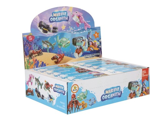 Marine organism mini building - marine,