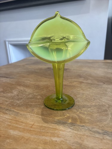 Vintage glass green jack - glass,