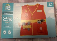 Little Town Wooden Fireman