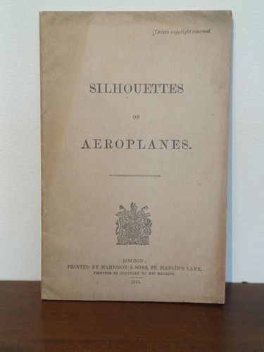 Silhouettes aeroplanes 1915 - of,