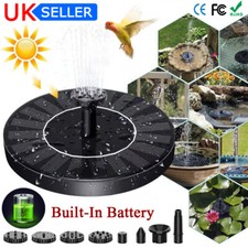 UK Solar Fountain Floating