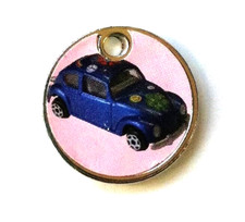 2 x VW BEETLE CAR SHOPPING TROLLEY TOKEN Coin without keyring VOLKSWAGEN