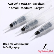 3 x Water Brush Ink Pen