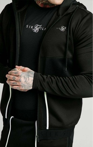 Siksilk mens black fluro - black, /
