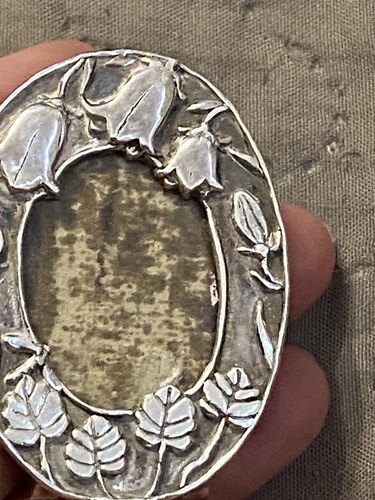 Vintage silver scene mini - vintage,