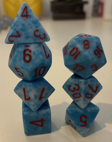 Chessex speckled polyhedral - speckled,