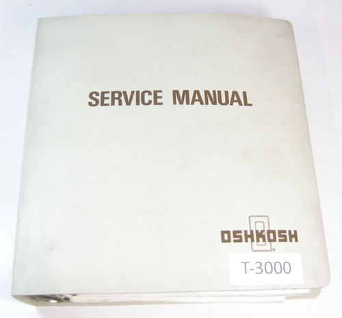 Oshkosh t3000 airport rescue - t3000,