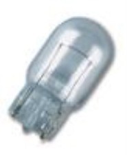 Lucas LLB582 Light Bulb Single 582 12V 21W Clear Large Capless Wedge For Brake