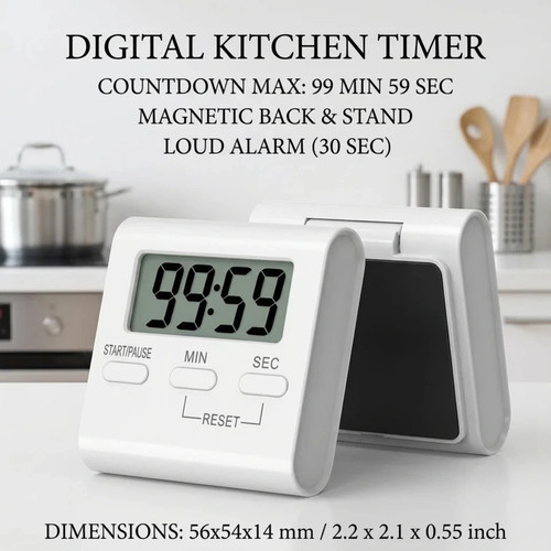 Loud digital kitchen - digital, timer