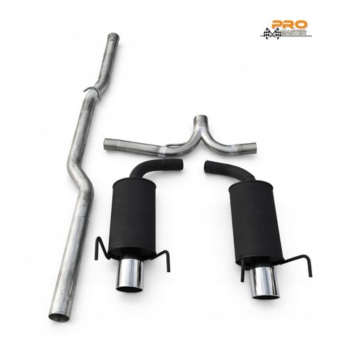 Sport exhaust back box - exhaust, y-