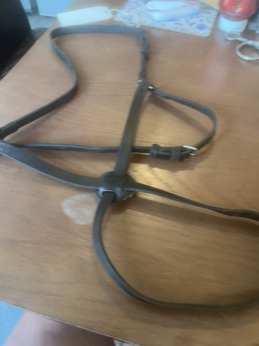 Grackle noseband brown leather - brown,