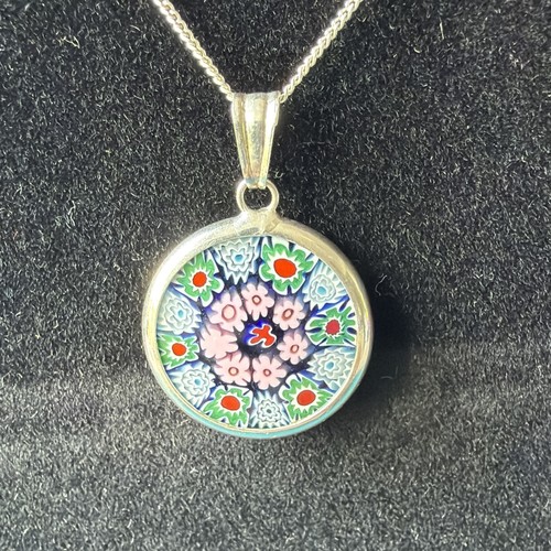 925 sterling silver millefiori - 925,