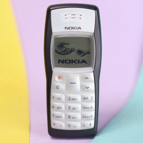 Nokia 1100 black - black, (2g