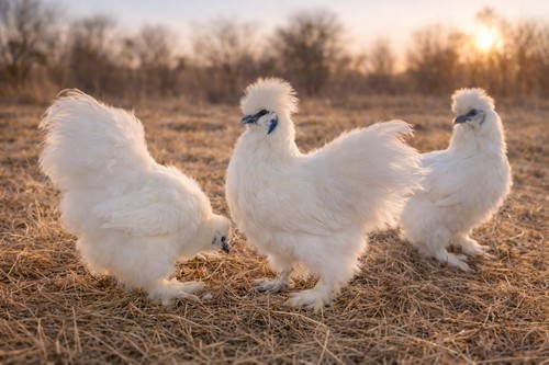 Silkie fertile hatching - silkie,