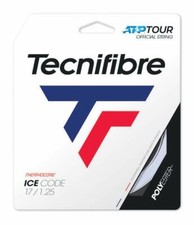 Tecnifibre Ice Code Tennis String - 1.25mm/17G - 12m Set - White - IceCode