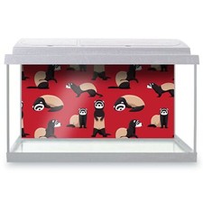 Fish tank background 90x45cm - fish,