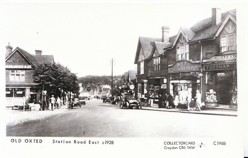 Surrey postcard oxted - surrey,