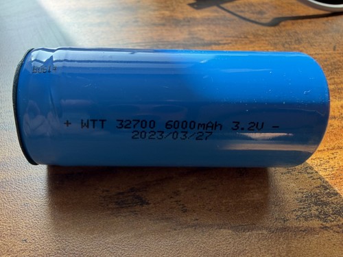 Wtt lifepo4 2v 6ah 32700 - 6x,