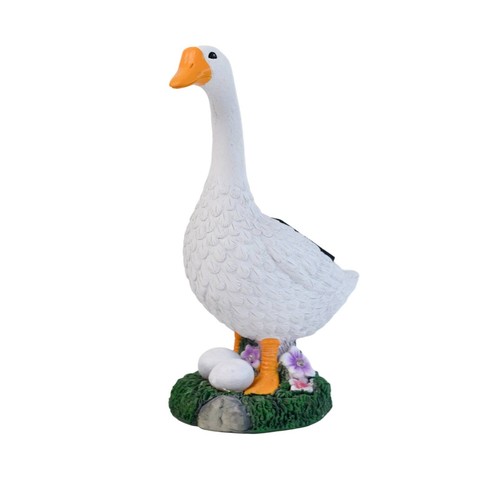Goose garden statue - goose,