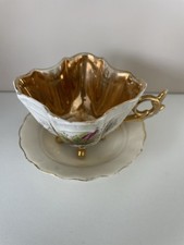Antique Bone China Mini Cup And Saucer. Perfect Condition Collectable.