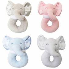 Baby Elephant Rattle Newborn Boy Girl Soft Toy Gift Baby Shower