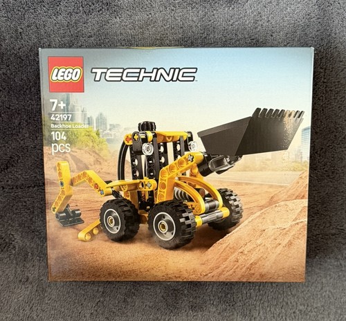 Lego technic backhoe loader - lego,