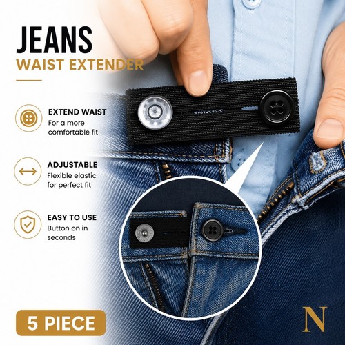 5pcs adjustable waist - 5pcs,
