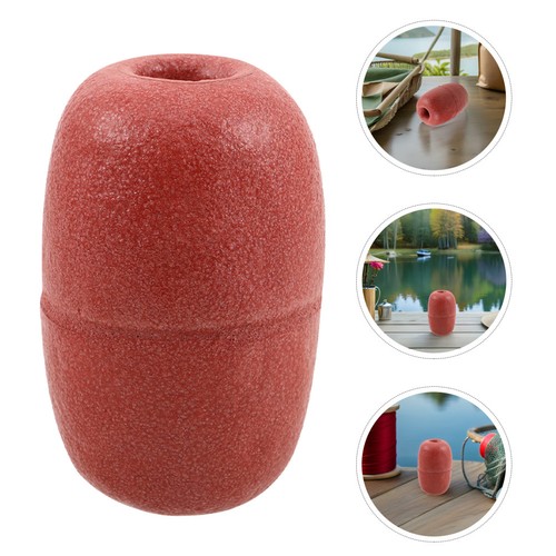 8pcs red pvc - red, buoys