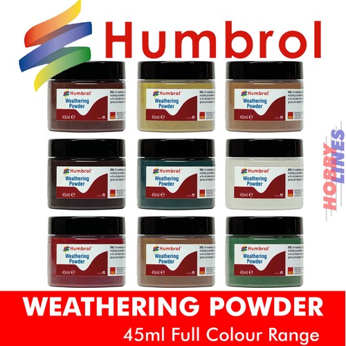 Humbrol weathering powder 45ml - humbrol,