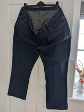Mens Jeans W44 Navy Blue